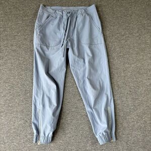 Albion Nylon blend Joggers Pants Womens Petite XXS Blue